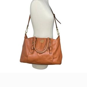 Coach Brown Leather Shoulder Bag